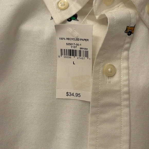 Boys GapKids Holiday Button Down Shirt - Picture 2 of 5